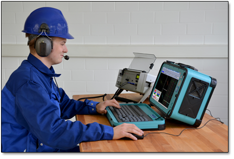 Operator with C-Mec Remote Field System 