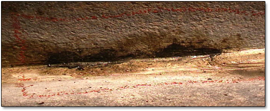 Defect at corner joint Defect at corner joint