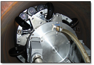 Internal SLOFEC pipe scanner PLS Internal SLOFEC pipe scanner PLS